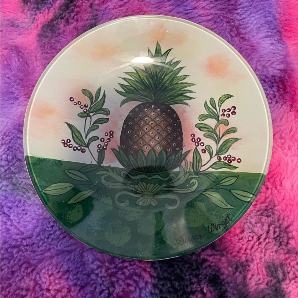 Small Pineapple Plate